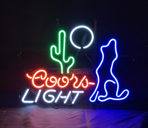Insegna neon stock lupo - al, us