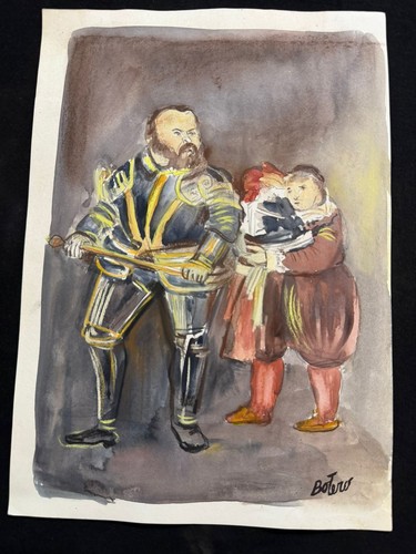 Fernando botero disegno - fernando, e
