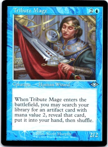 Tribute mage - tribute, (cornice
