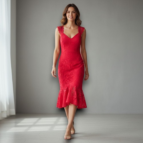 Abito guess donna rosso - donna,