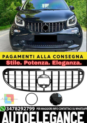 Calandra anteriore nera - 💫calandra,