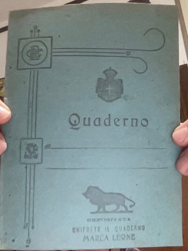 Quaderno marca depositata - quaderno,