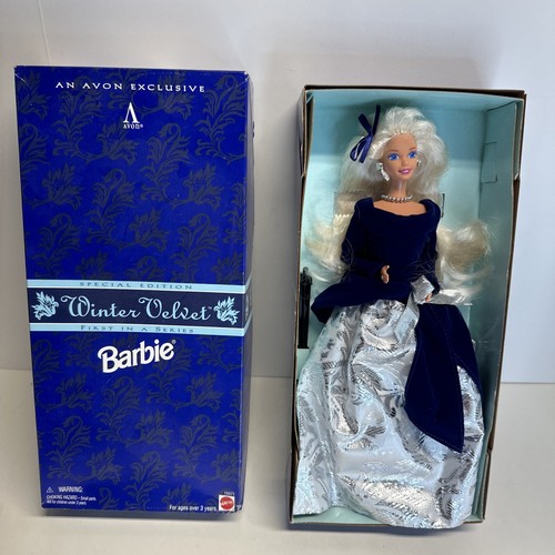 Barbie velluto invernale avon - barbie,