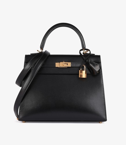 Hermès scatola nera pelle - nera,