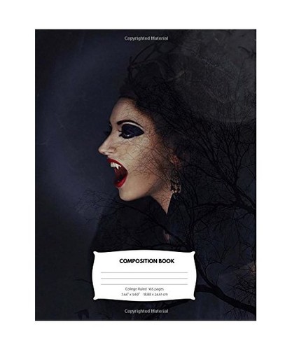 Composition notebook vampire - composition, notebook: