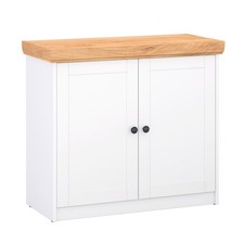 Comò bianco legno credenza