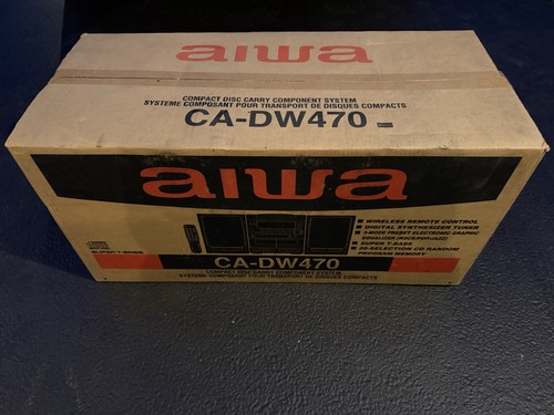 Aiwa dw470 stereo boombox - aiwa, cd-dw470