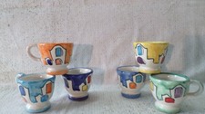 Tazze da caffè decoro