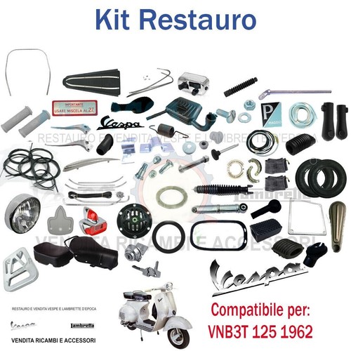 Kit restauro vespa 125 vnb3t - vespa,