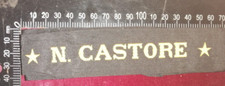 FASCIA MARINA NASTRINO CAPPELLO MARINARA PAPERINO NAVE CASTORE FREGATA RARITÀ