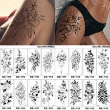 Tatuaggi Temporanei A Fiori