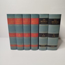 AA.VV, La musica. Dizionario e Enciclopedia storica (6 voll.), UTET, 1968