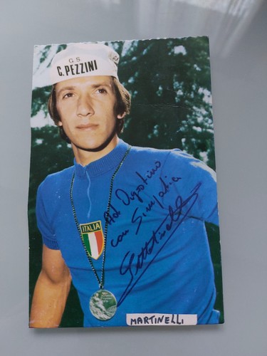 Giuseppe martinelli autografo - martinelli,