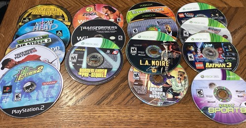 Lotto dischi videogiochi - 16,