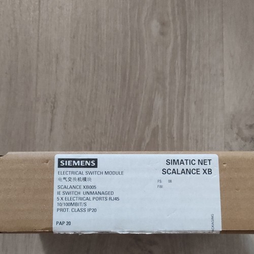Siemens scalance xb005 switch - scalance,