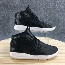 Nike Sneakers Youth 6.5 Black Air Jordan Eclipse Chukka Hi Leather 881460-001