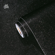 Black Glitter Self Adhesive
