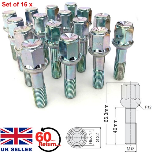 Bulloni ruota lega per - 16,