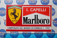 ADESIVO STICKER VINTAGE AUTOCOLLANT AUFKLEBER AUTO TUNING MARLBORO FERRARI F1
