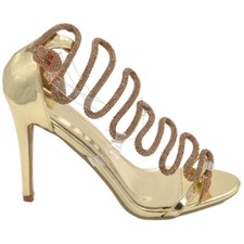 Sandali gioiello donna vernice