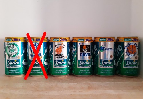 Set lattine sprite - 5, nba