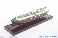 Modellino nave commerciale petroliera GNL 12" - kit modellini nave in legno - decorazione