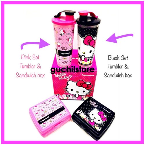 Tupperware hello kitty set - hello,