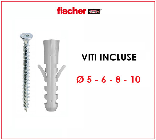 Tasselli fischer 6 - 5,