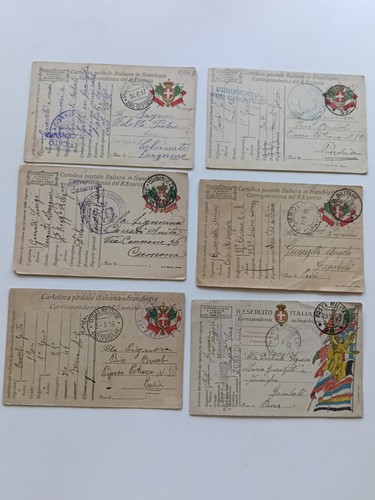 Ww1 franchigie militari - ww1,