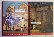 LOT 2 TL Blake et Mortimer " PYRAMIDE 1 + 2 " JACOBS Journal TINTIN Ed. NUMEROTE