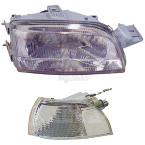 Faro proiettore alogeno destro