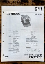 Sony CPJ-7 Proiettore LCD