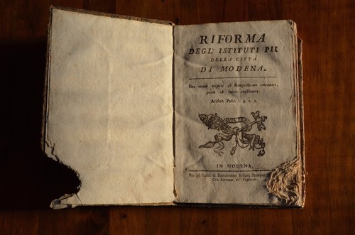 Libro riforma istituti - libro,