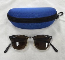 Ray-Ban Clubmaster Occhiali da Sole Pieghevoli Classici Polarizzati RB2176 1151/M7 (51mm)