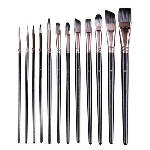 Set pennelli per pittura - set, 12