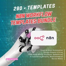 n8n Workflow Templates Bundle - Automazioni pronte per marketing, e-commerce