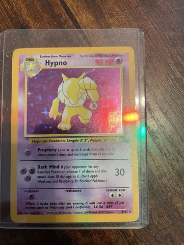 Pokemon tcg hypno - hypno, holo