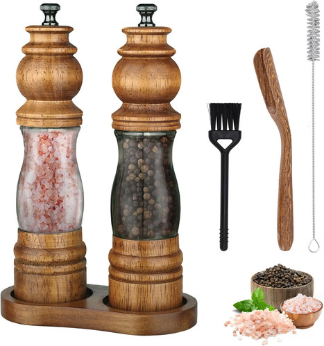 Set legno macina sale - set,