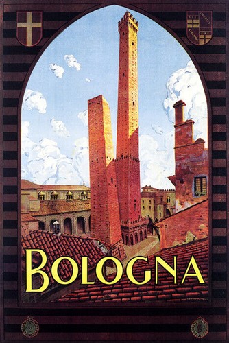 Italia bologna due torri - italia,