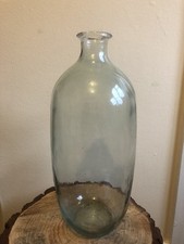 Grande vaso bottiglia in vetro