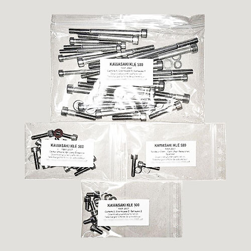 Kawasaki kle 500 1991 - 1991-2007, kit