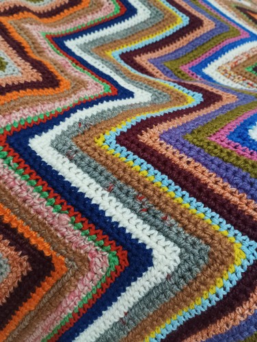 Coperta lana fatta - lana, a