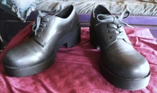 Stivaletti Shellys London vintage anni 90 allacciati neri EU 39