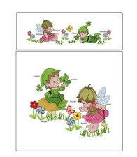 Schema punto croce Mondo