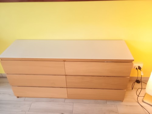 Malm ikea cassettiera con 6 - malm,