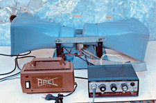 impianto audio diffusori cono geloso anni 70 per pubblicità auto