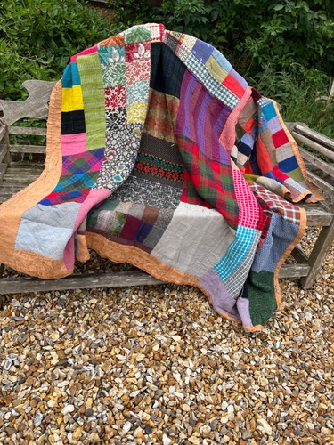 Trapunta vintage patchwork