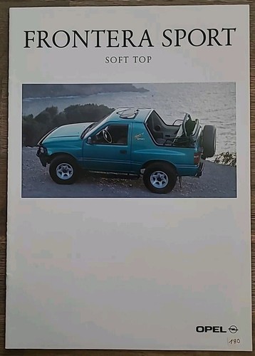 Opel frontera sport soft - soft, top