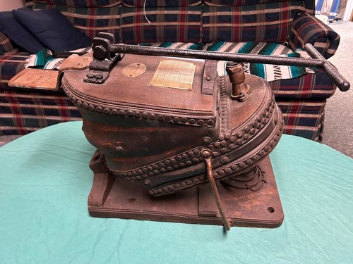 Pompa manuale piedi vintage - a,
