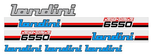Adesivi decalcomanie landini - adesivi,